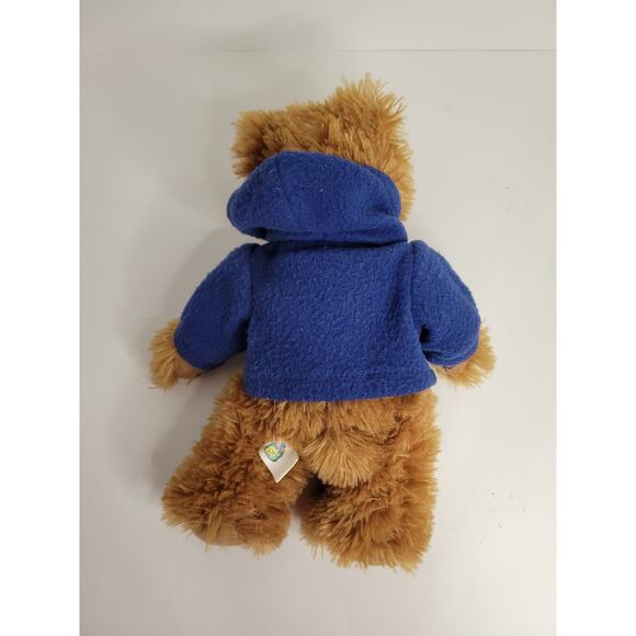 Indianapolis COLTS Super Soft 9" Brown Bear Wearing Hoodie Stuffed Animal - Picture 2 of 9